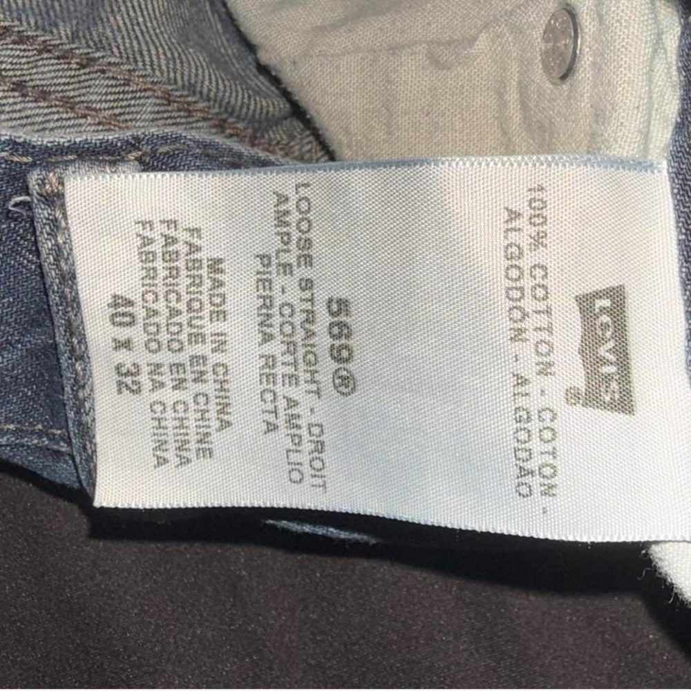 Levi's Loose Straight Blue Jeans